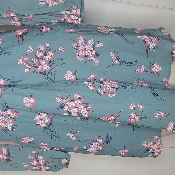 MADEWELL MARGUERITE DRESS IN BUTTERFLY GARDEN WOMEN SIZE 2 - Picture 4 of 16